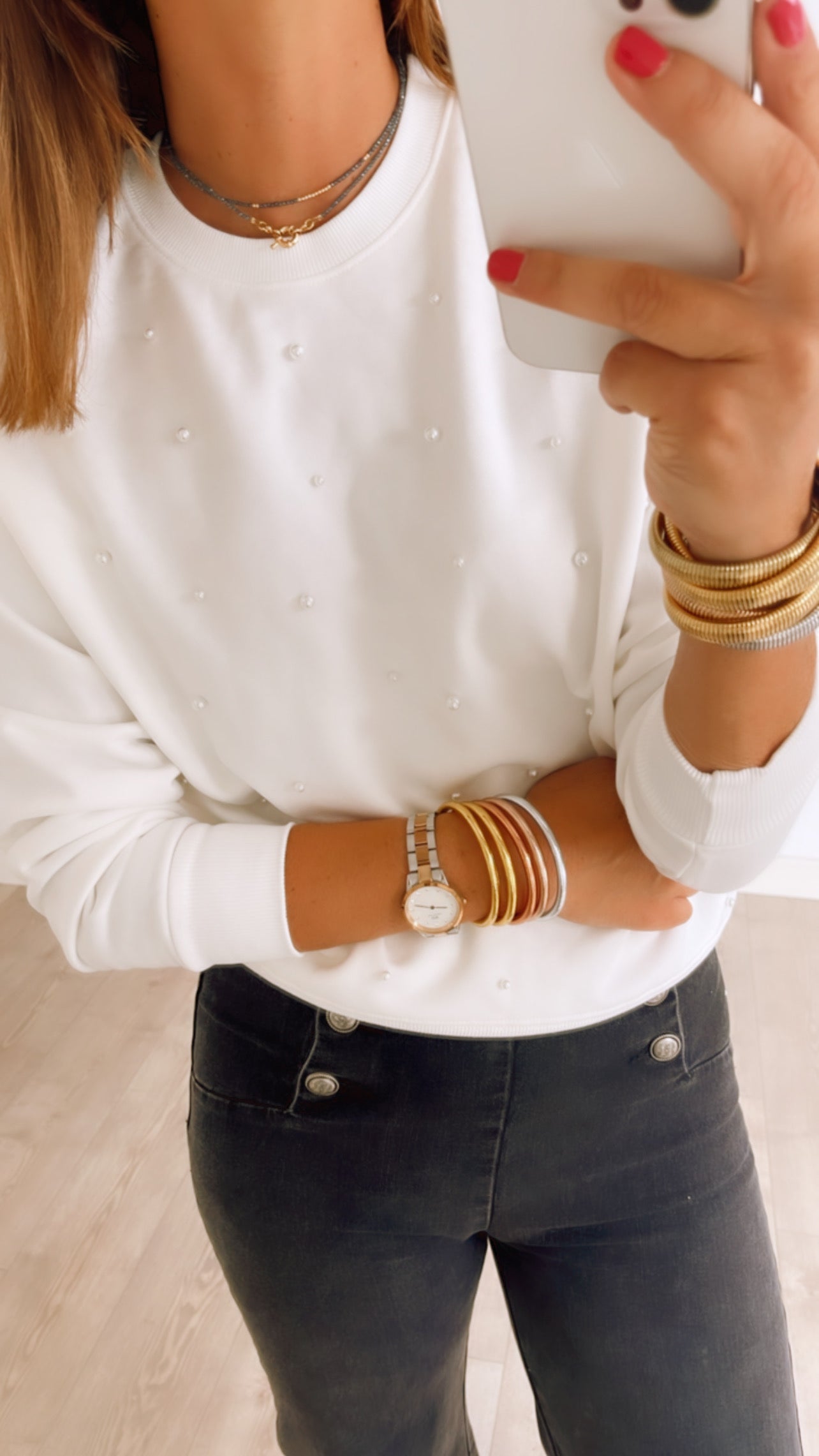 PULSERA TUBOGA TRIPLE ORO