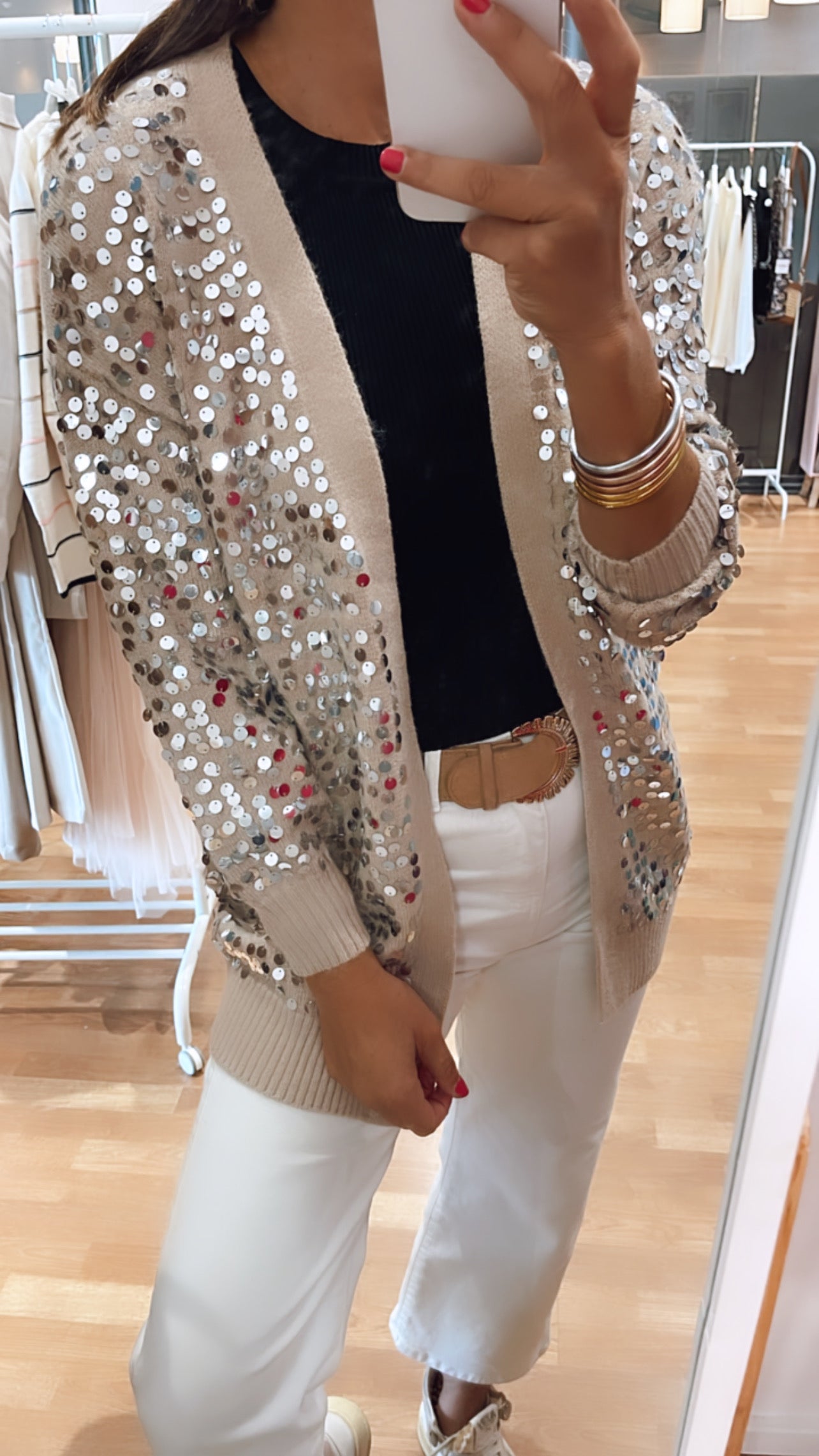 CHAQUETA LENTEJUELAS