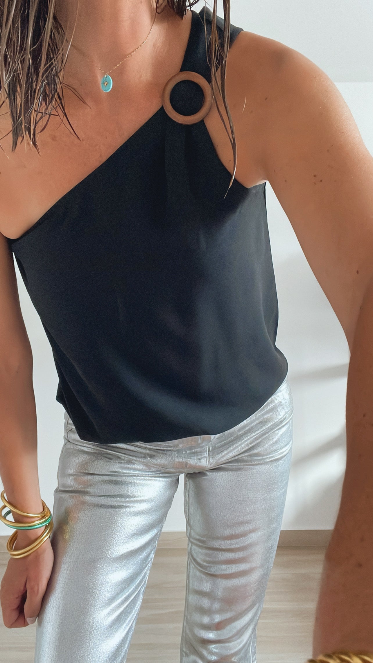PANTALÓN METALIZADO