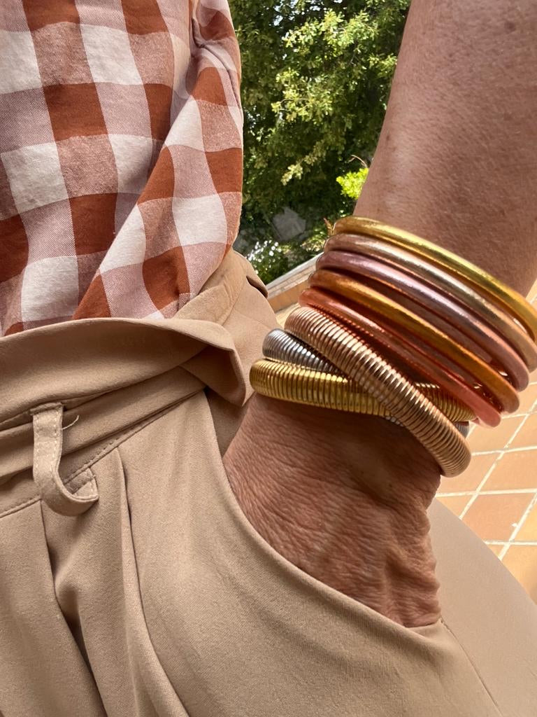 PULSERA TUBOGA TRICOLOR