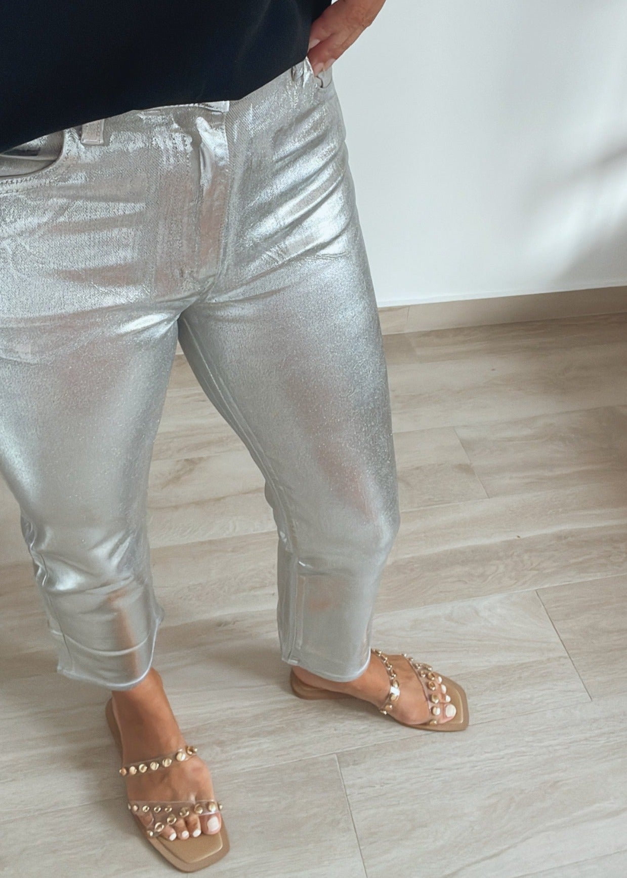 PANTALÓN METALIZADO