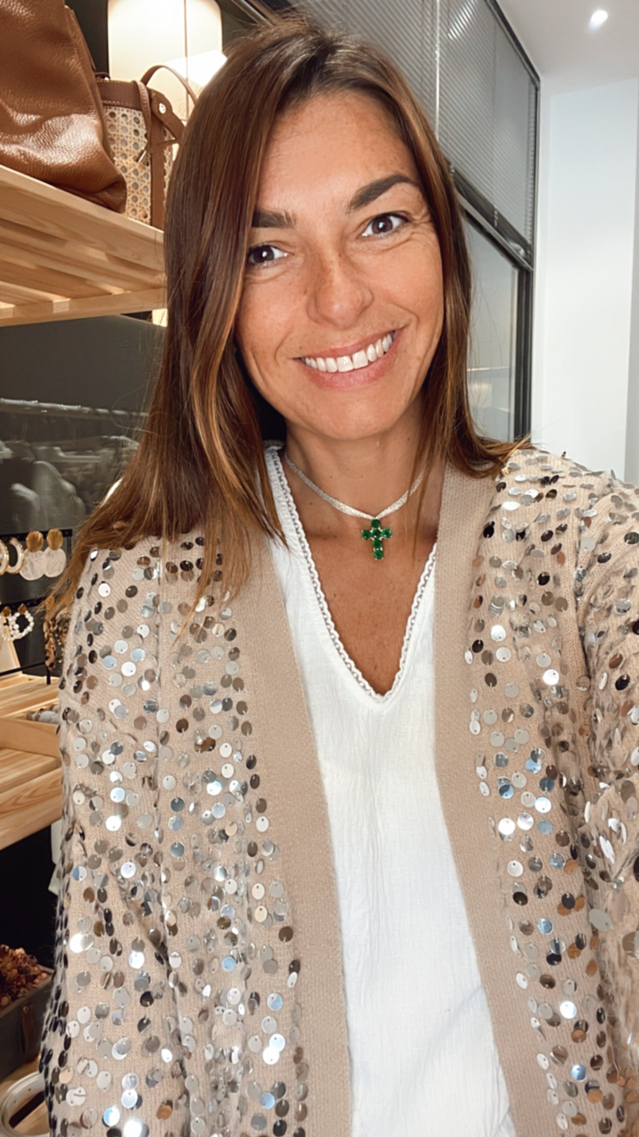 CHAQUETA LENTEJUELAS