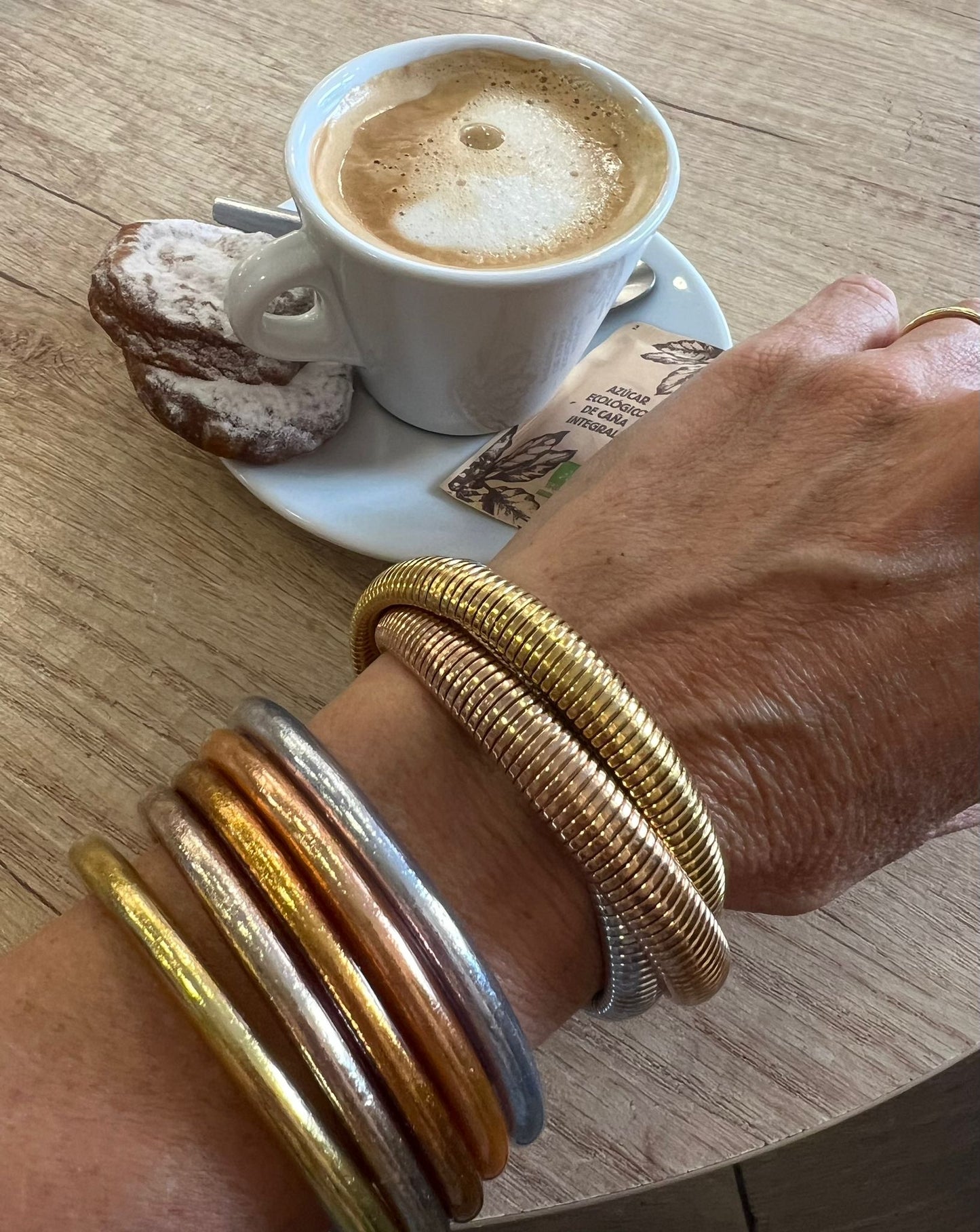 PULSERA PAN DE ORO (AUTENTICA)