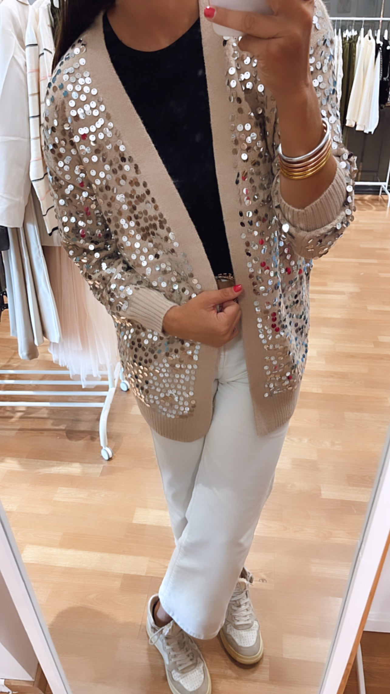 CHAQUETA LENTEJUELAS