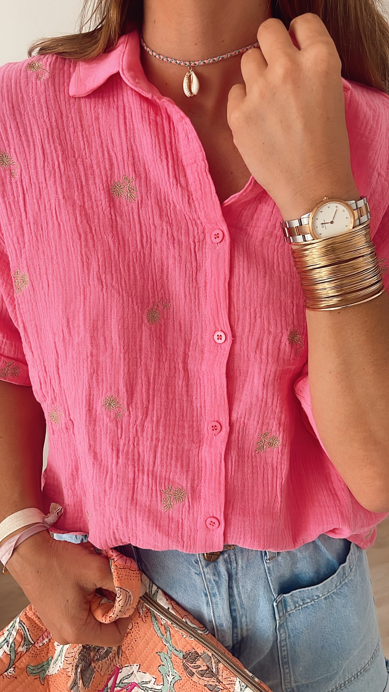 BLUSA BEGUR - FUCSIA