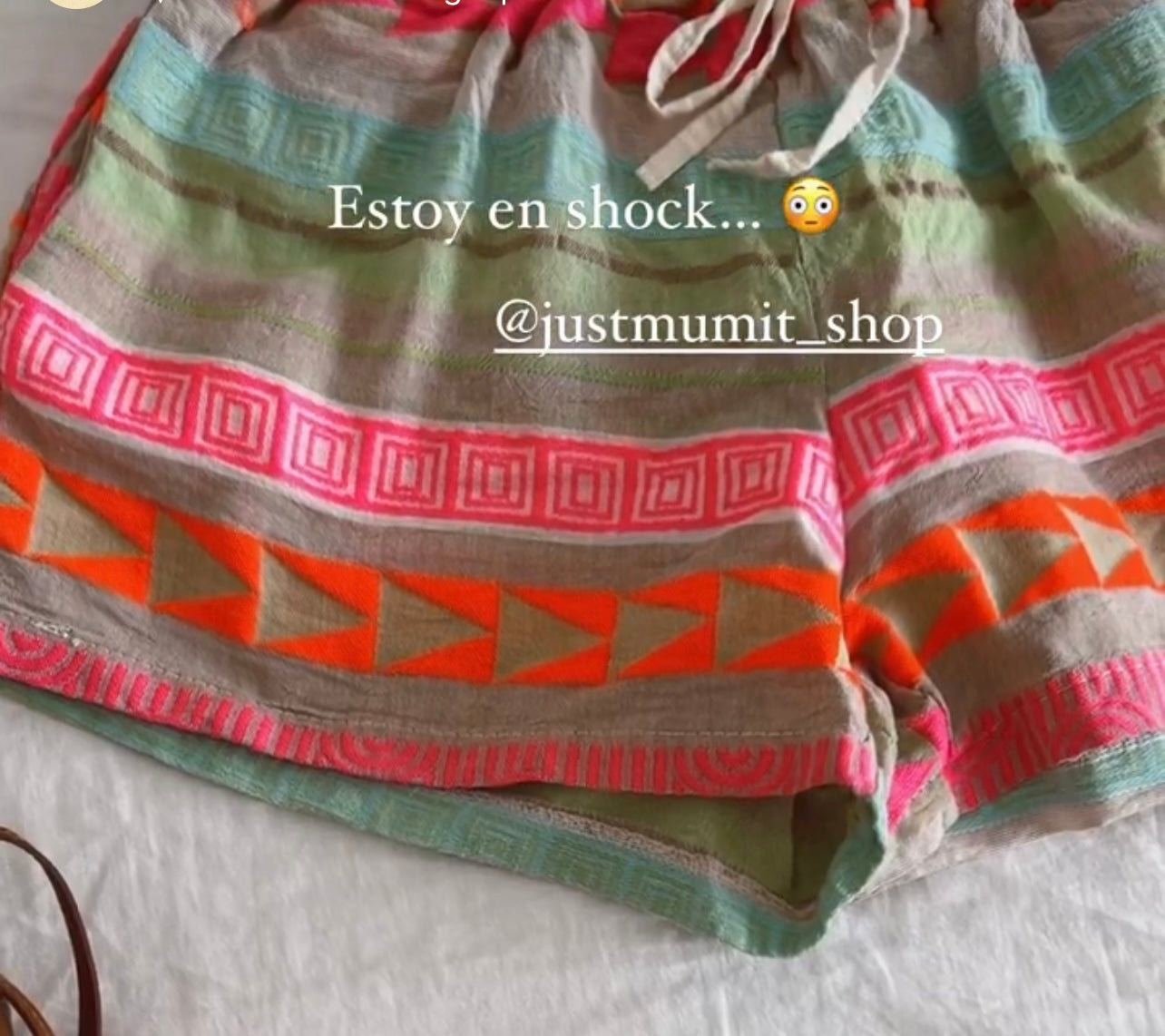 SHORT ETNICO