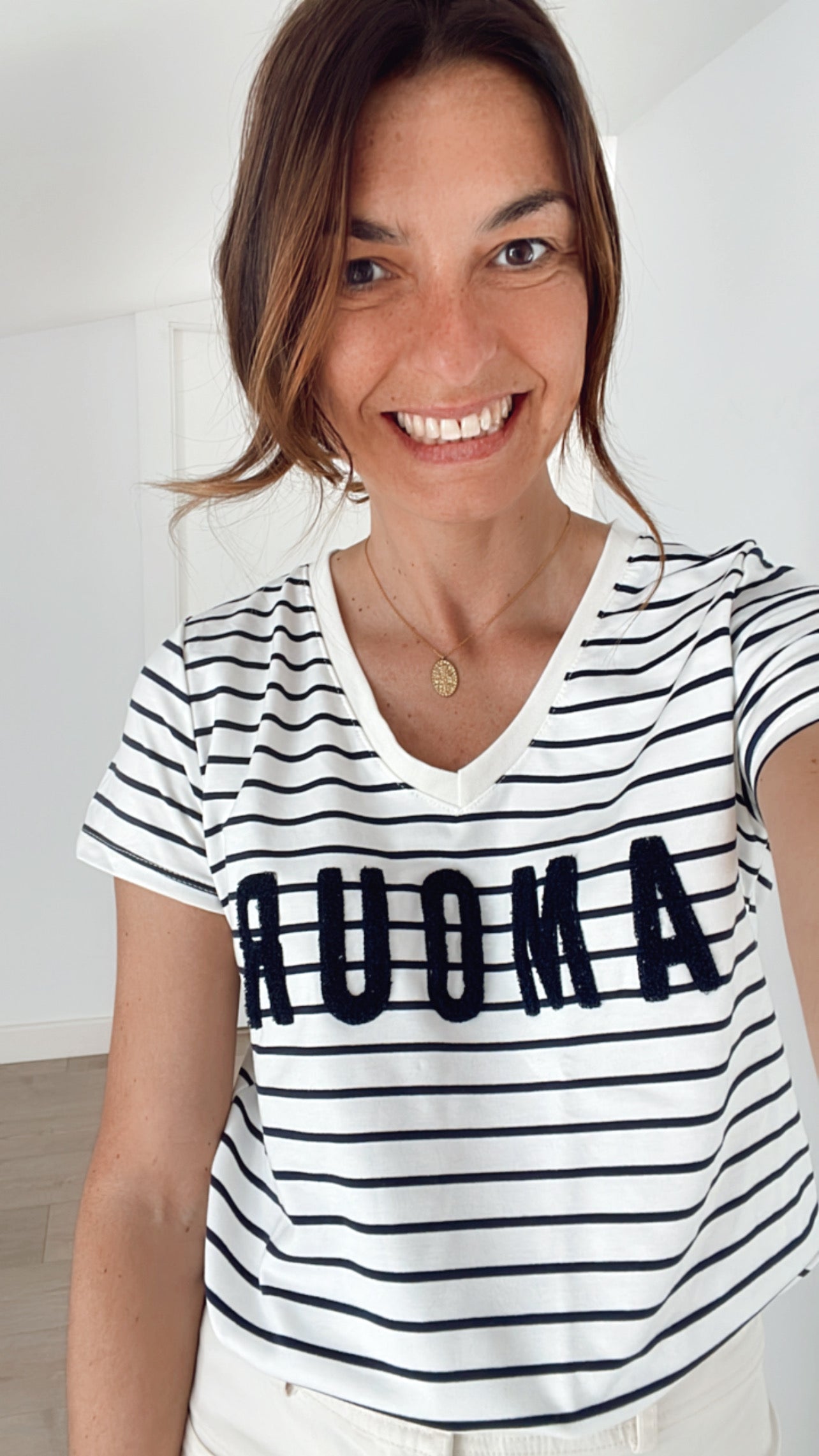 CAMISETA AMOUR NAVY