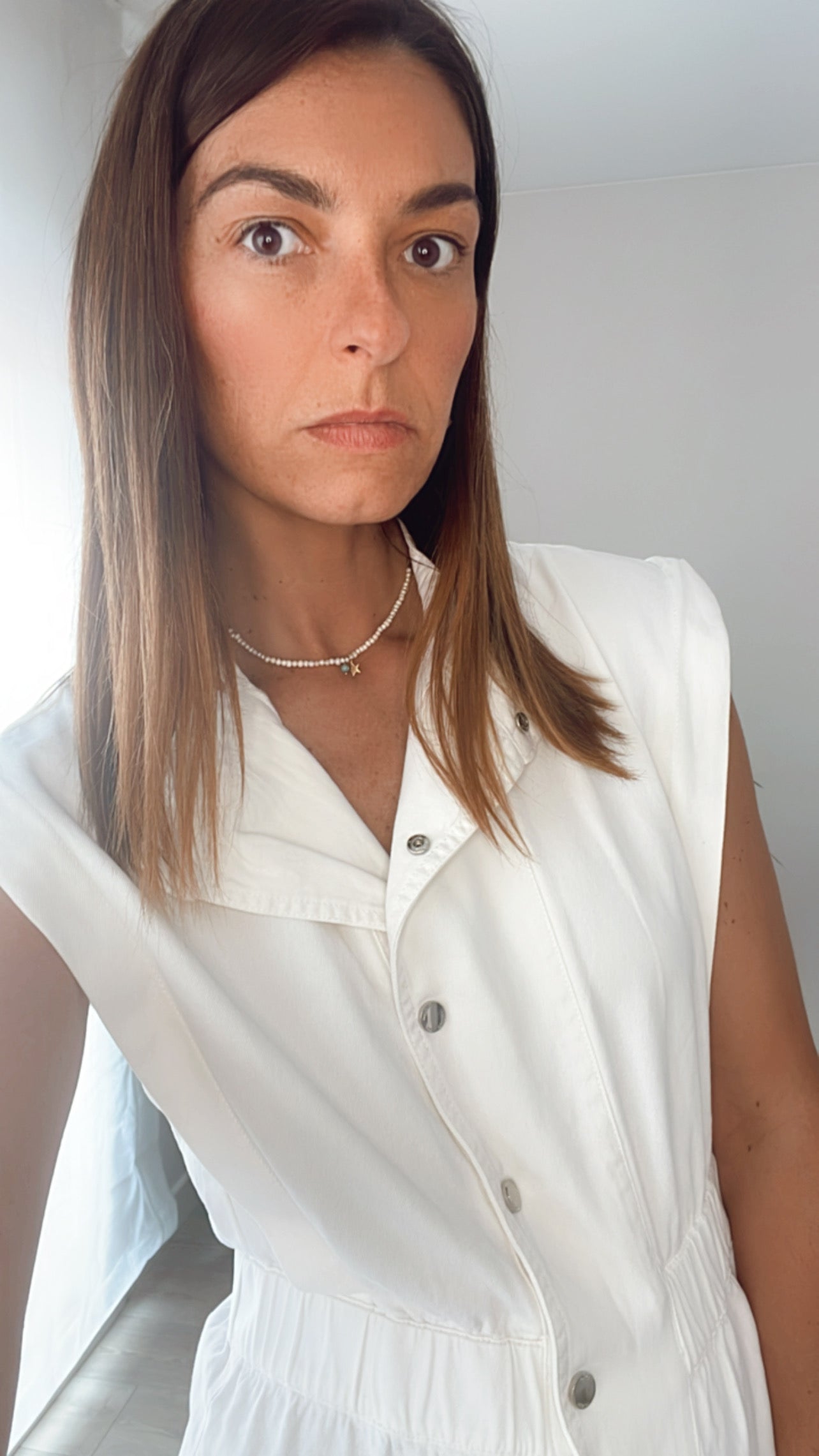 MONO JEANS BLANCO