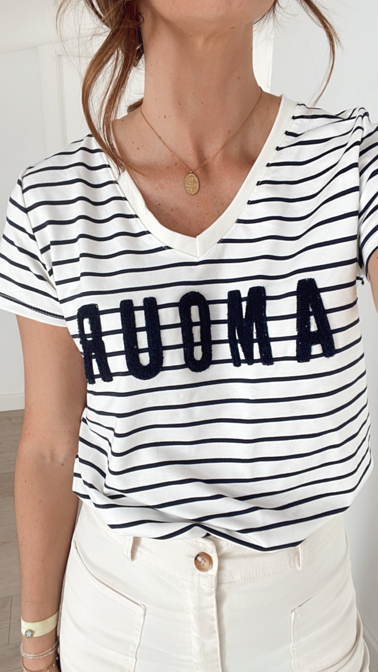 CAMISETA AMOUR NAVY