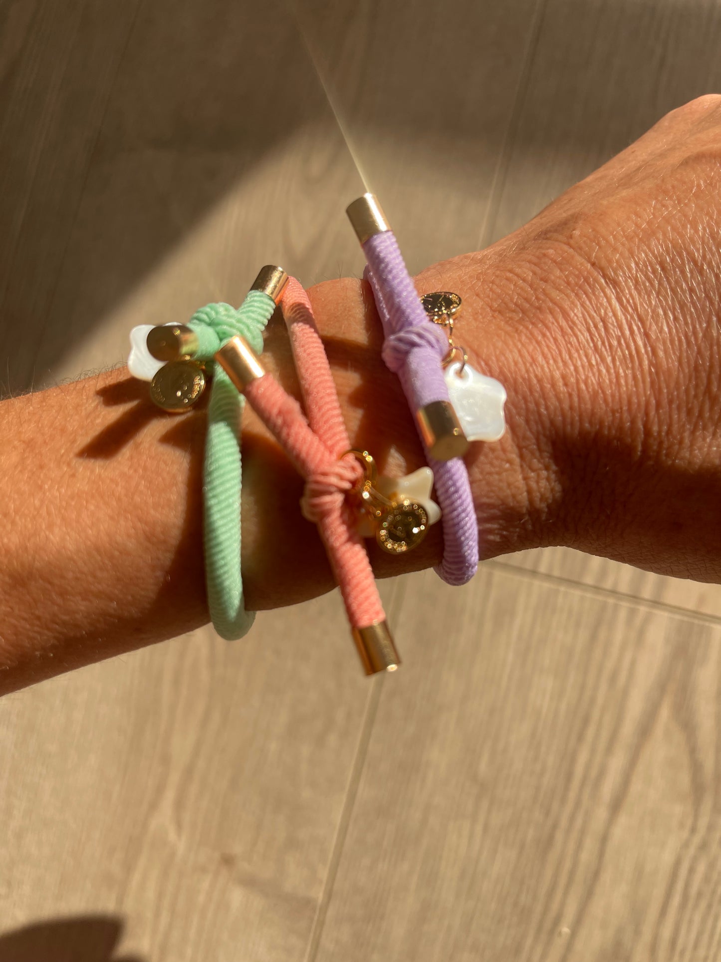PULSERA NUDO PASTEL