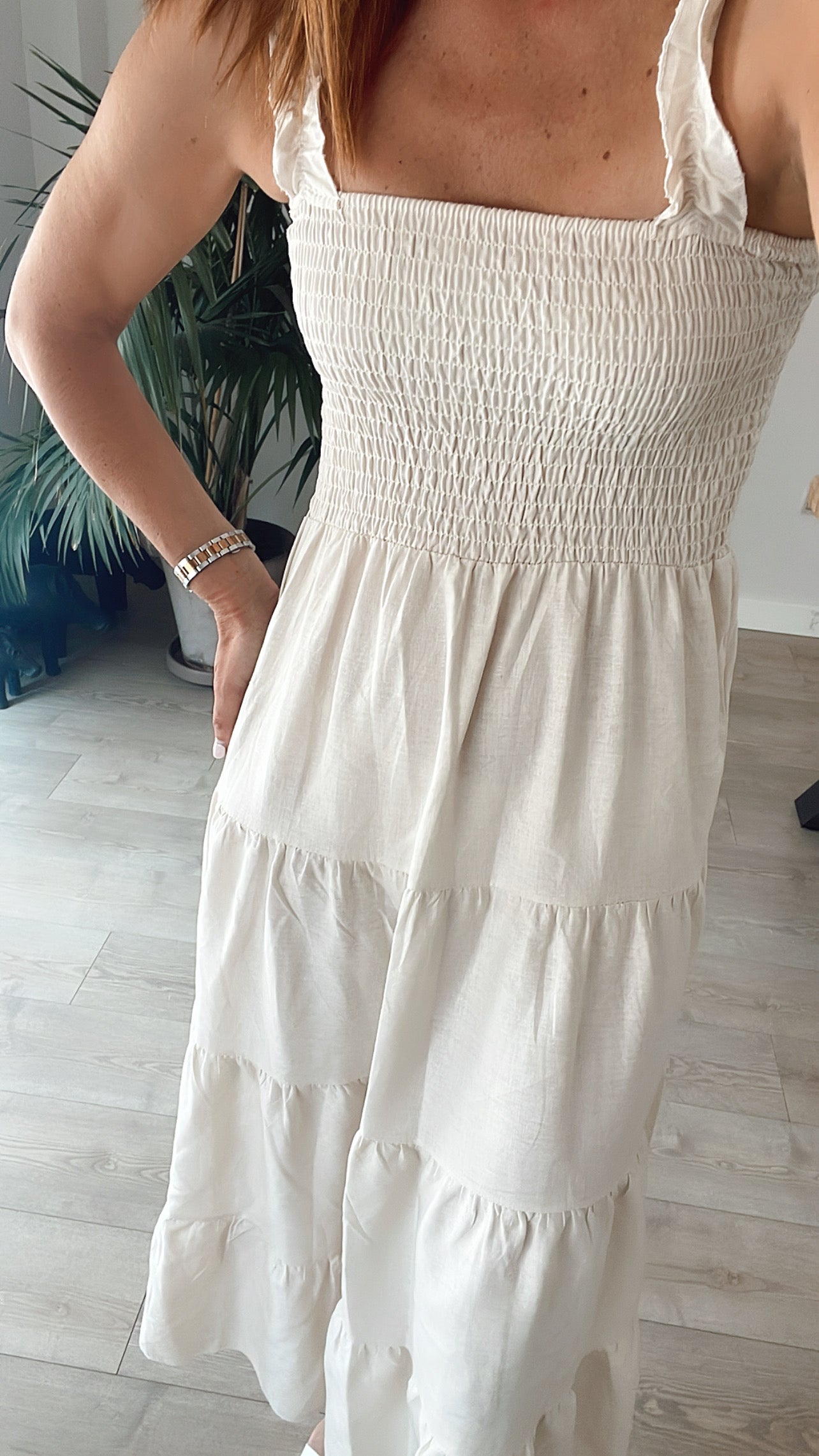 VESTIDO LINO
