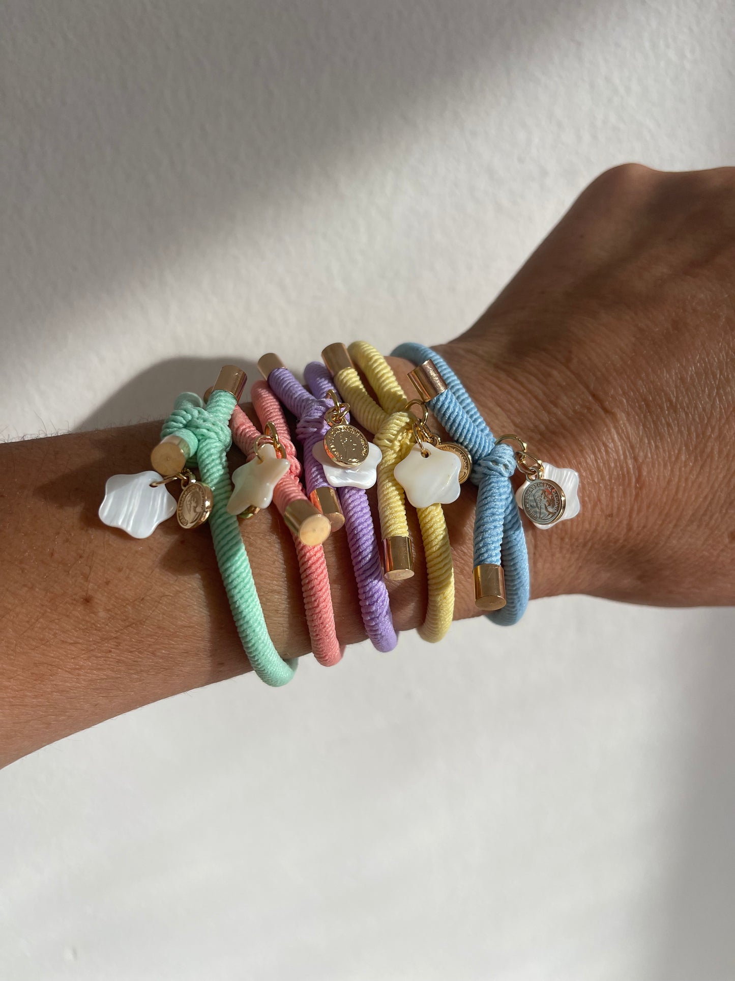 PULSERA NUDO PASTEL