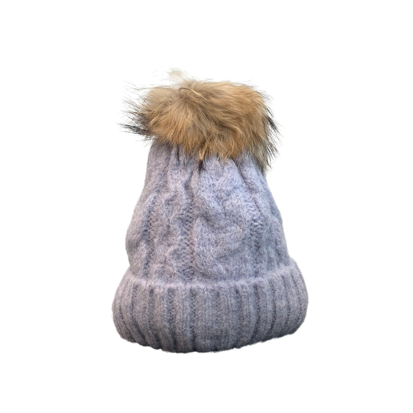 GORRO POMPÓN - PELO NATURAL