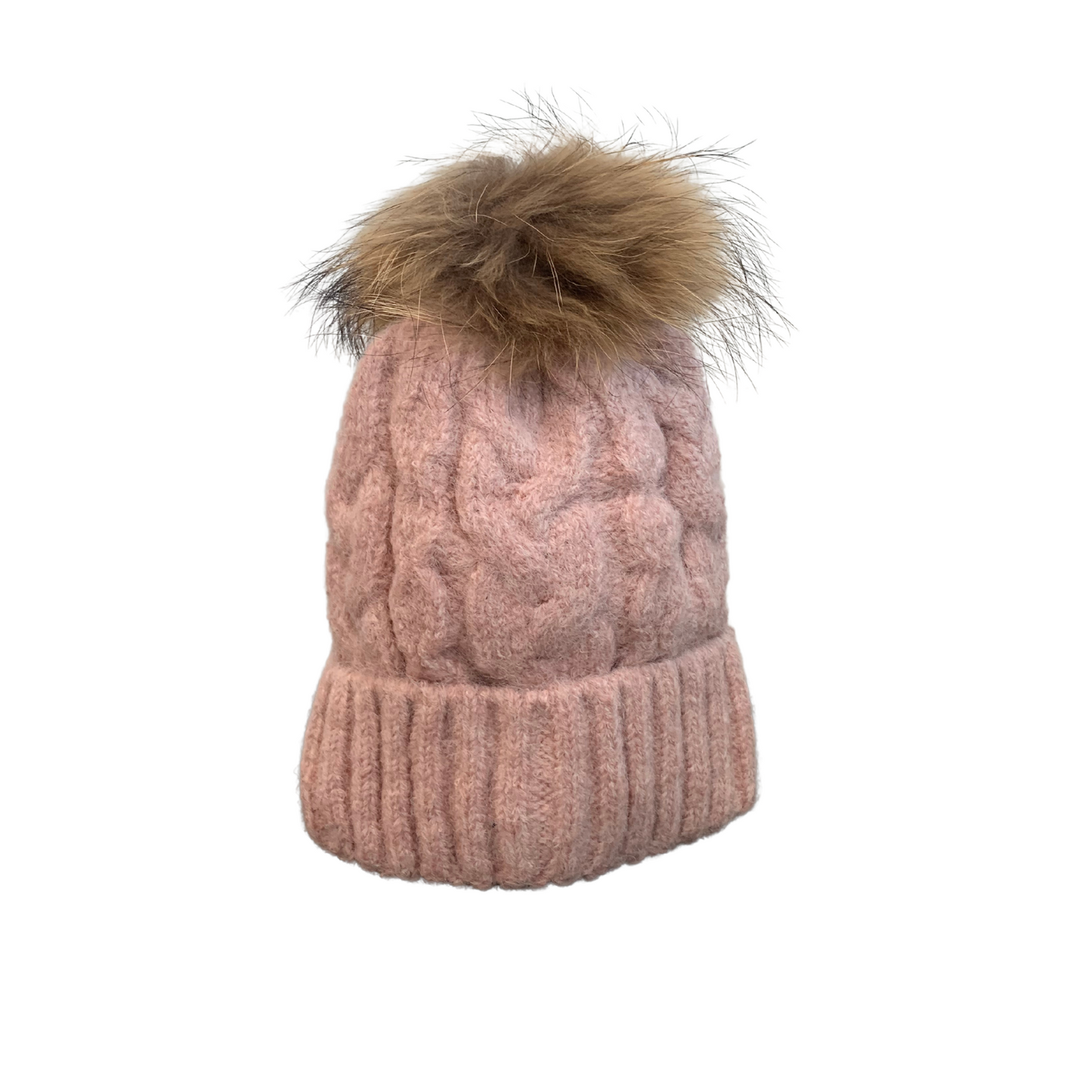 GORRO POMPÓN - PELO NATURAL