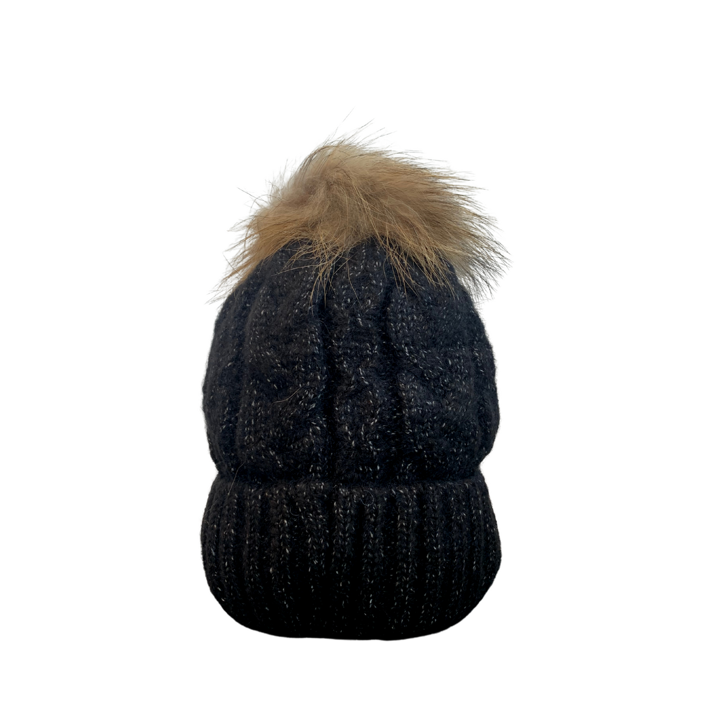 GORRO POMPÓN - PELO NATURAL