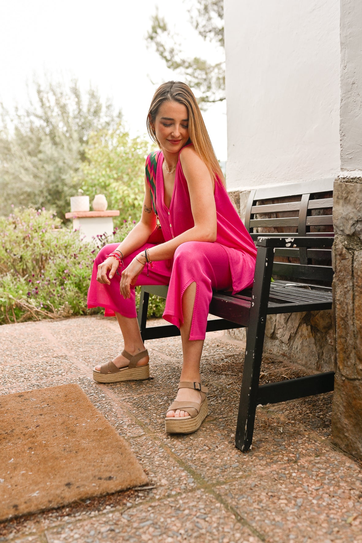 CONJUNTO PISA - FUCSIA