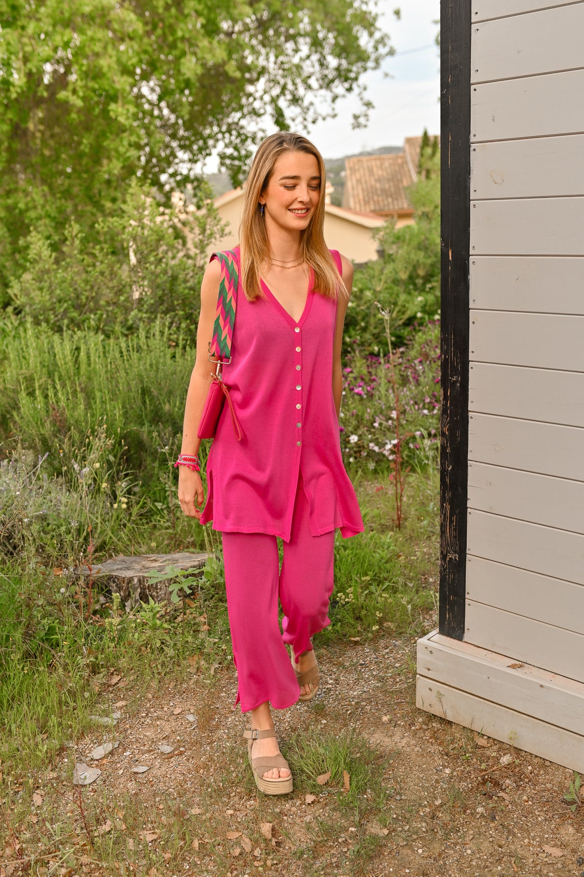 CONJUNTO PISA - FUCSIA