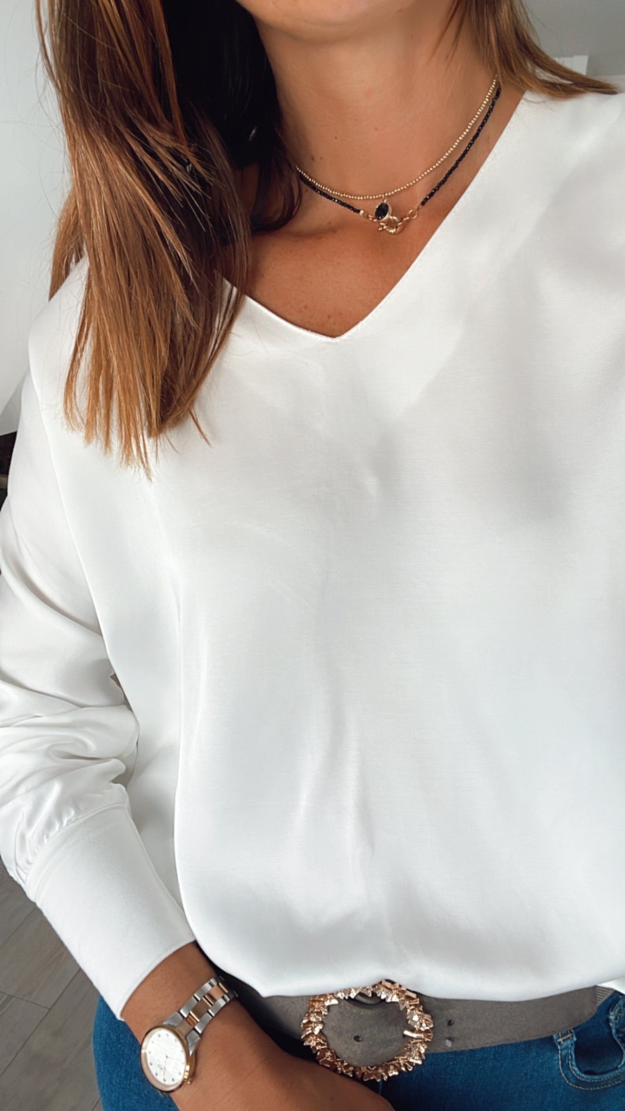 BLUSA DE RASO