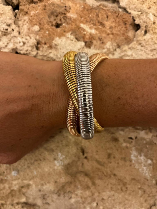 PULSERA TUBOGA TRICOLOR