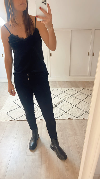 TOP LENCERO VELVET