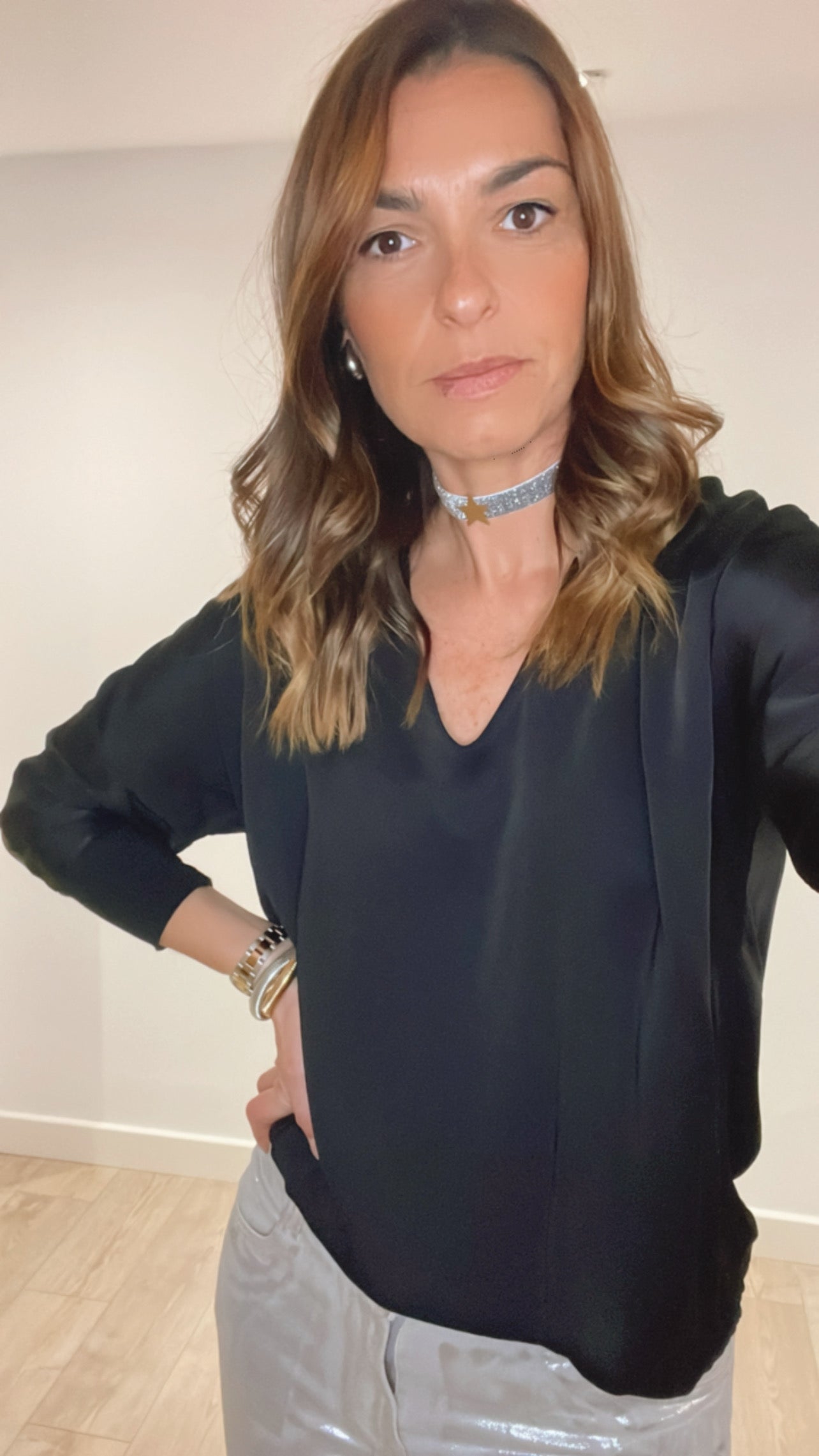 BLUSA DE RASO