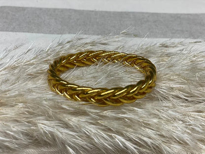 Pulsera pan de oro BRAID