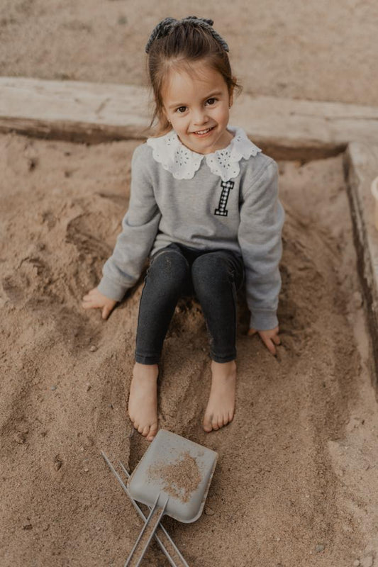 SUDADERA KIDS - GRIS VICHY