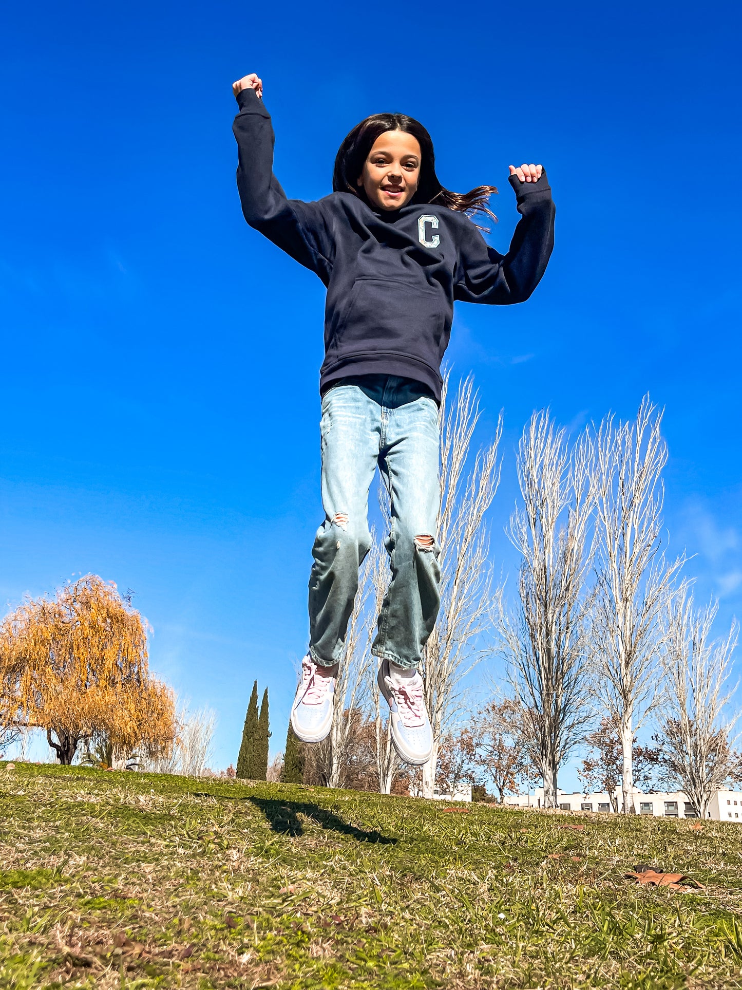 NEW SUDADERA LIBERTY CAPUCHA KIDS