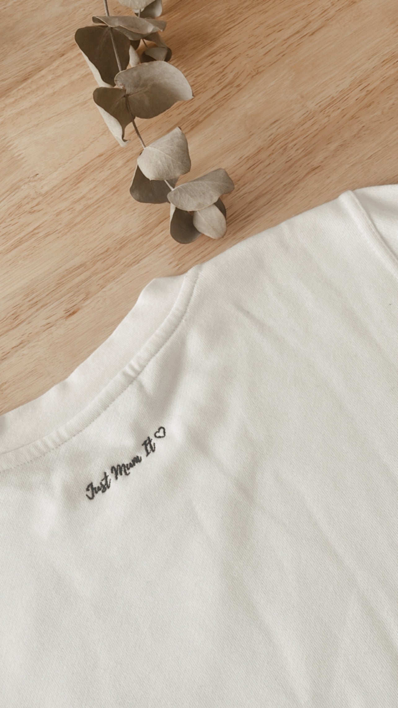 SUDADERA  ADULTO - BLANCA VICHY